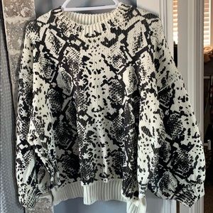 Snakeskin Sweater